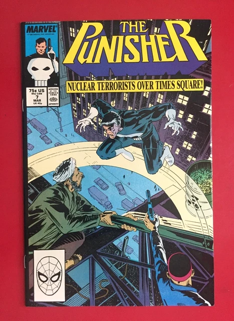THE PUNISHER #7 (VFNM) Marvel 1988 BARON ROSS
