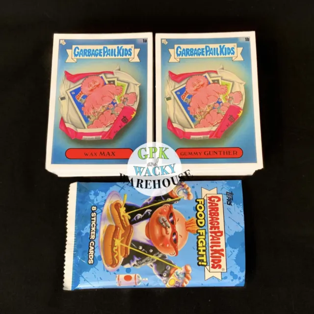 2021 Series 1 Garbage Pail Kids Food Fight 200-Card Complete Base Set +Wrapper!