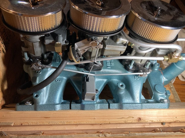1966 Pontiac GTO Tri-Power Set-up-Complete, Pro Restored to Mint Condition