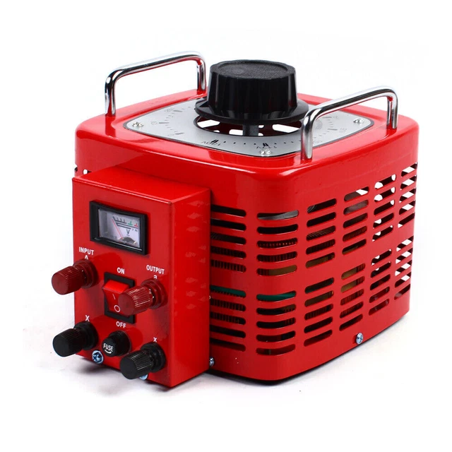 Variac Transformer Variable 3000VA AC Voltage Regulator Metered 110V 0-130V 30A