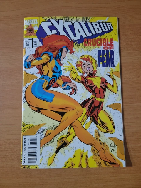 Excalibur #72 Direct Market Edition ~ NEAR MINT NM ~ 1993 Marvel Comics
