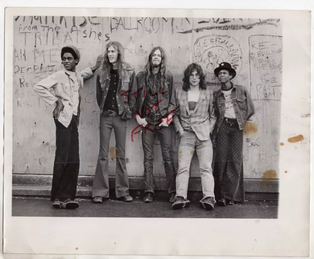 UPRISING Detroit Area Band ORIGINAL Vintage 8x10 Leni Sinclair Photograph