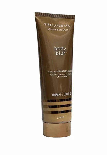 Maquillaje corporal de alta definición Vita Liberata sellado desenfoque corporal 3,38 oz latte