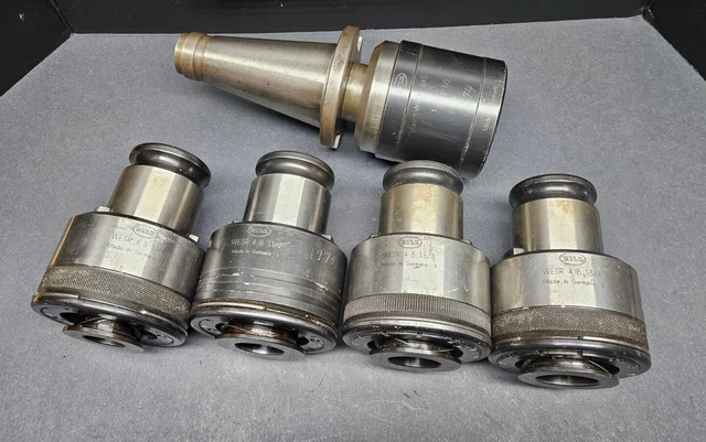 50NMTB Bilz Tapping Chuck 1¼ 1½ 1⅝ 1¾ Torque Controlled Collets Compresion NMTB