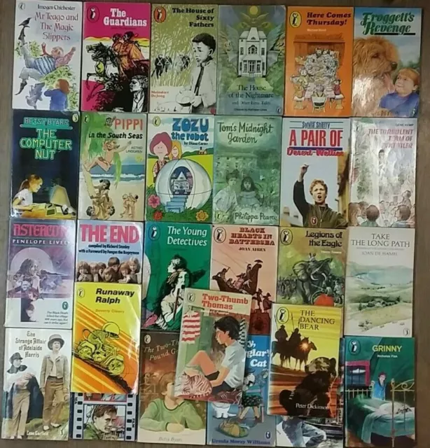 27 ENTERTAINING CLASSIC PUFFIN BOOKS by VARIOUS AUTHORS  **FREE UK POST** PB