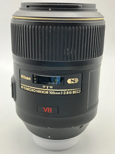 Nikon Micro NIKKOR 105mm f/2.8G AF-S VR IF-ED Lens 105 MM