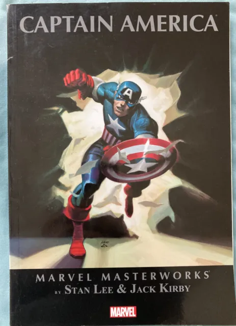 Marvel masterworks Captain America Vol. 1 2013 Graphic Novel Free Shipping