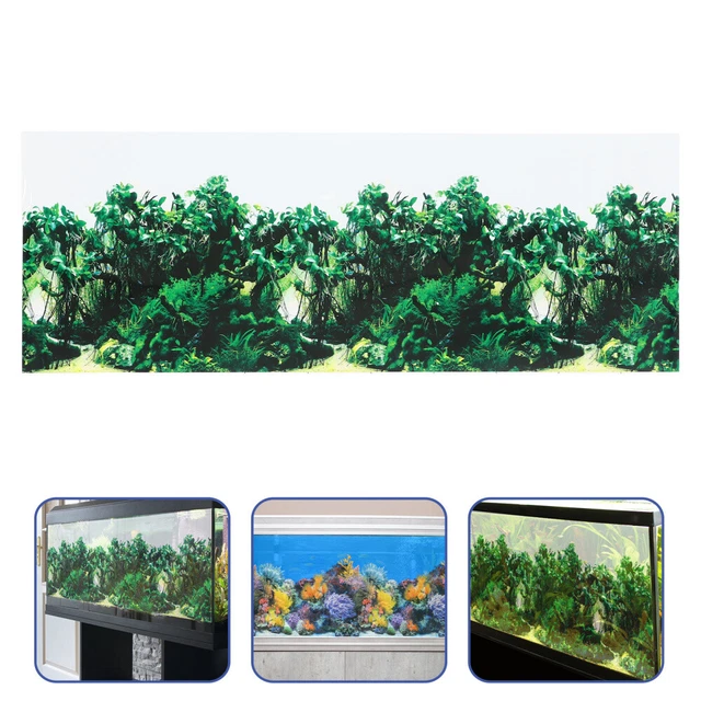 Glass Containers Fish Tank Wallpaper Fish Tank Background Paper Adhesive