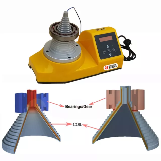 Induction Heater For Bearing Heating DCL-T Cone Bearing Heater Machine 1000W