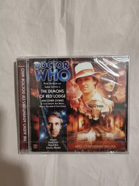 Doctor Who Cd The Demons Of Red Lodge 5Th Dr Peter Davison 142 New Big Finish