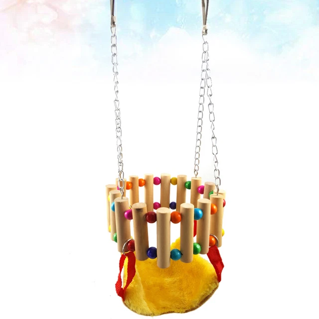 Hamster Hanging Nest Bird Swing Cage Hammock Toy for Parrot Budgie Parakeet