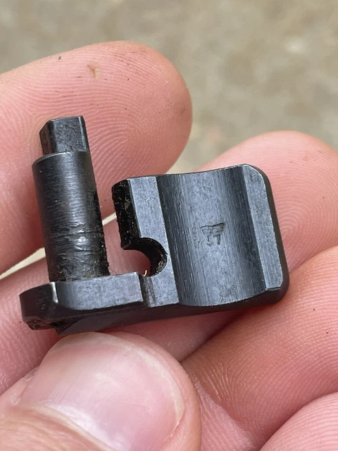 WW2 German K98 Mauser Unnumbered Armorers WaA37 Safety Stock Bolt