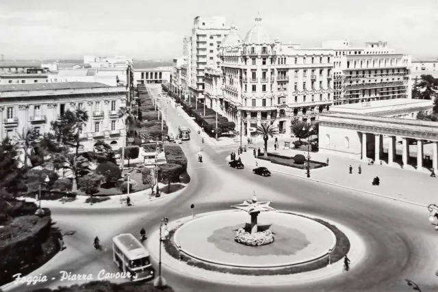 Cartolina - Foggia - Piazza Cavour - 1963