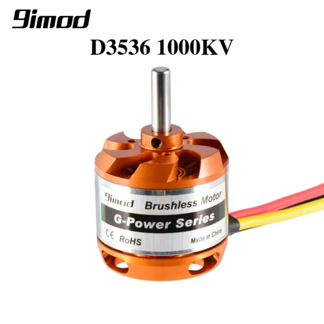 9imod D3536 1000KV Brushless Outrunner Motor For Multicopters RC Plane Aircraft