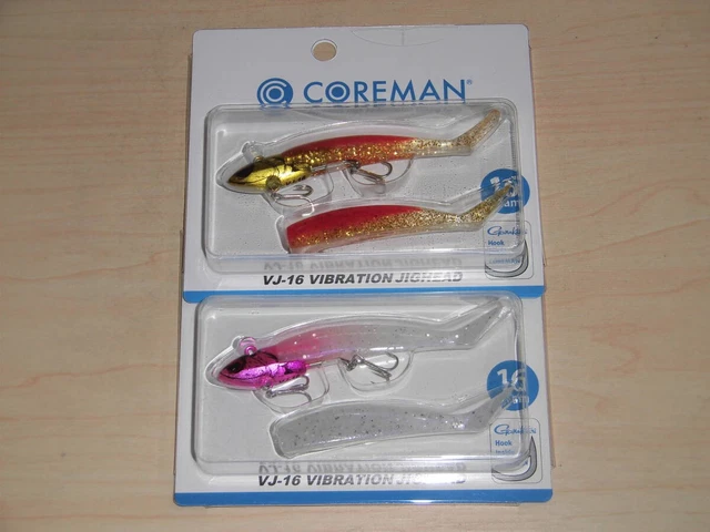COREMAN•VJ-36•VIBRATION.JIGHEAD✖⑧ CORE MAN VJ-36 Vibration Jig Head PH Kaimura Pearl Used