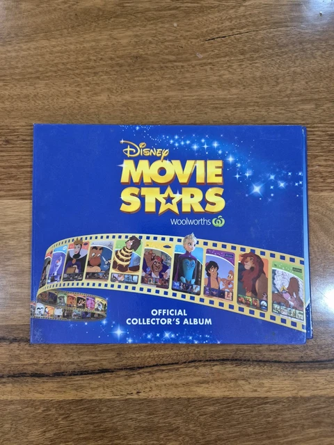COMPLETE WOOLWORTHS DISNEY Movie Stars Official Collector's Album