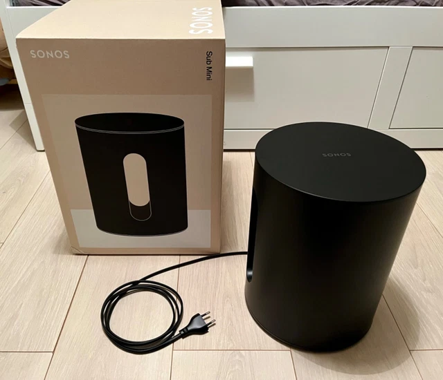 Sonos Sub Mini Caisson de Basse sans Fil - Noir