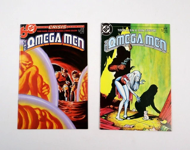 VTG DC comics The Omega Men #31 And #32 1985 Comic Books