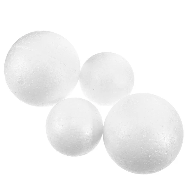 Sfere Di Polistirolo 20 Pezzi - Palline Schiuma Per Artigianato, 1-5 Cm - Foto 5