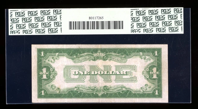 DBR 1934 $1 Silver Funnyback STAR Fr. 1606* PCGS 35 PPQ Serial *03971805A 2