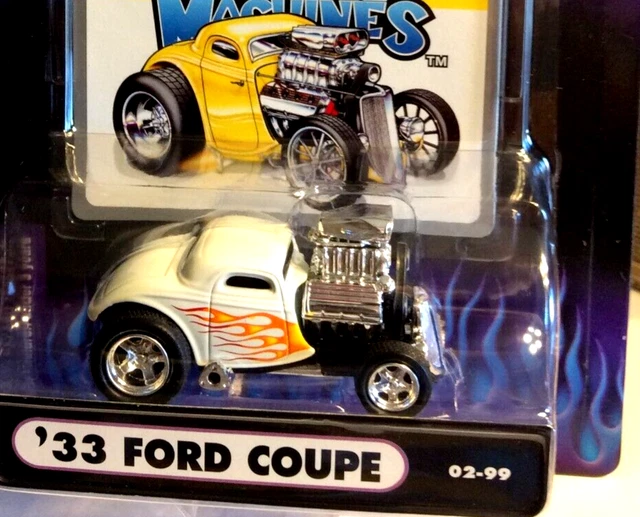 ミニカー MUSCLE MACHINES'33 FORD COUPE 1/18 MUSCLE MACHINES '33 FORD COUPE YELLOW 