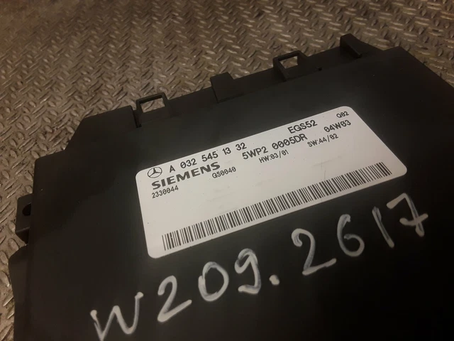 MERCEDES W209 GEARBOX ECU Control Unit CLK C209 270 CDI 0325451332 $34. ...