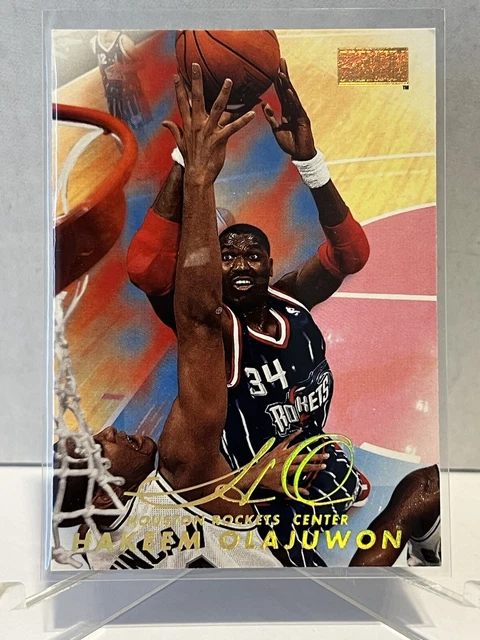 1998 SKYBOX PREMIUM Hakeem Olajuwon #87 Basketball Houston Rockets EUR ...
