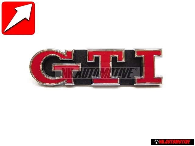 Genuine VW GTI Front Grill Badge Emblem Red - 5G0853675AFJZQ