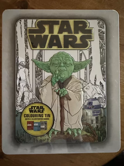 Star Wars Colouring Tin by Lucasfilm (Novelty book And Collectors Tin) Sealed