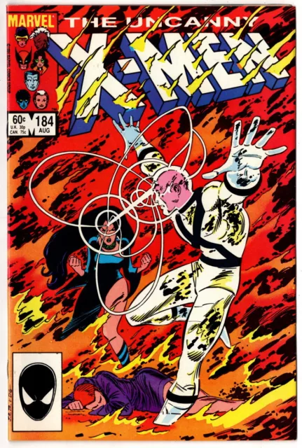 The Uncanny X-Men #184, "The Past...of Future Days!" August 1984, HIGH GRADE