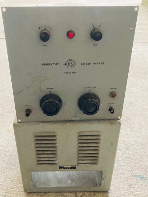 Generatore Sweep Marker Tes Mod. S 754 Vintage