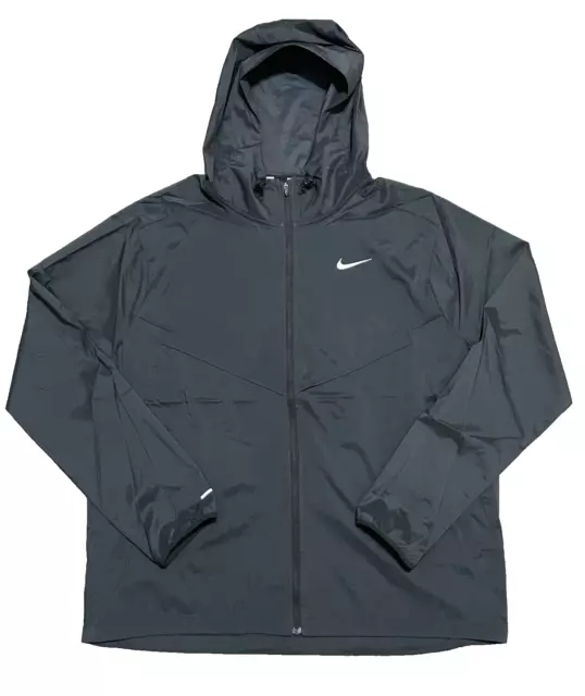 Nike Impossibly Light Repel UPF40+ Black Running Jacket Men's Large FB7540-010