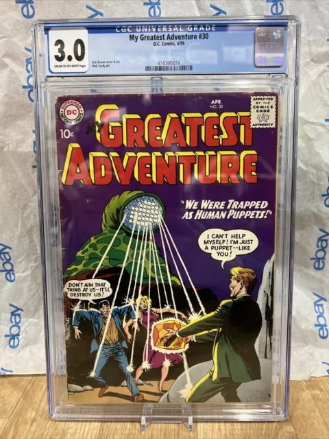 My Greatest Adventure  #30  Cgc 3.0 Comic New Slab 1959 Rare Comic