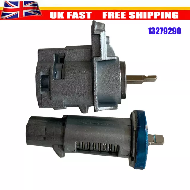 Ignition Barrel Switch & Door Lock Cylinder w/2 Keys for Vauxhall/Opel Astra J