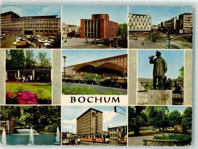 39550628 - 4630 Bochum Bahnhof Strassenbahn VW Kaefer Oldtimer Bochum Stadtkreis