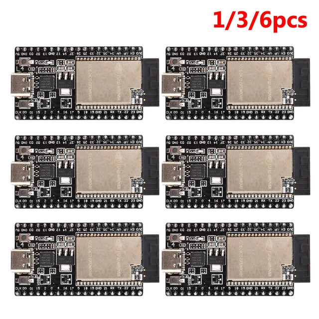 ESP32-DevKit C WIFI Bluetooth Development Board with ESP32-DevKitC-WROVER Type-C