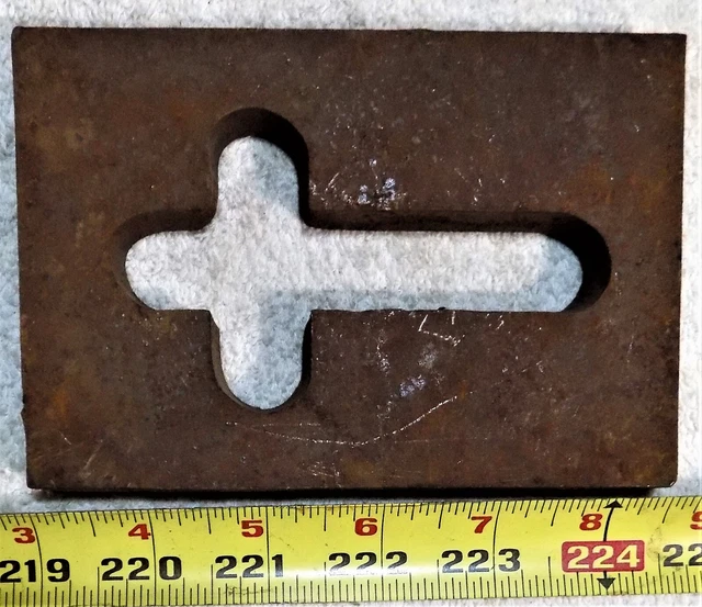 Weld On Steel Banjo Eye Plate 1/2" Thick For 5/8" Chain Trailer Tie Down 4 Piece