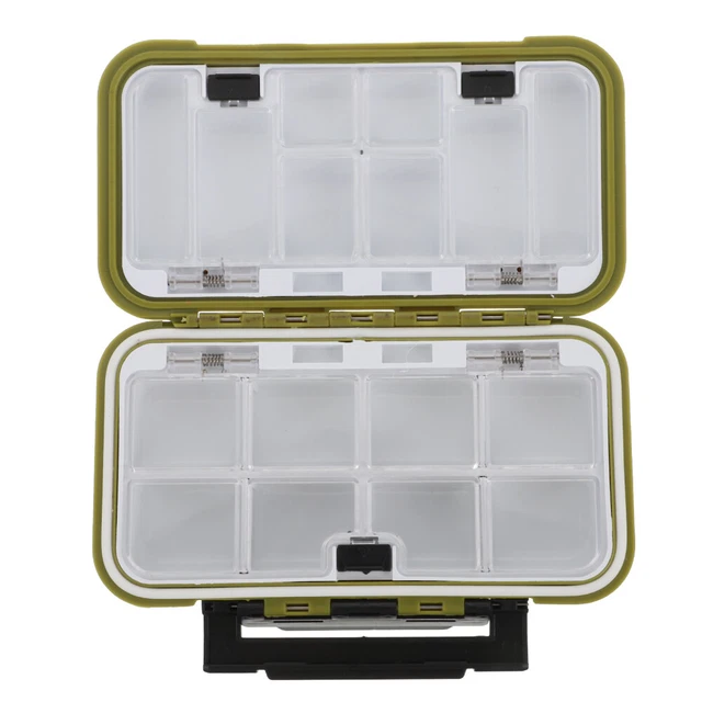 Contenitore portatile per ami da pesca, scatola leggera e Contenitore portatile per ami da pesca, scatola leggera e