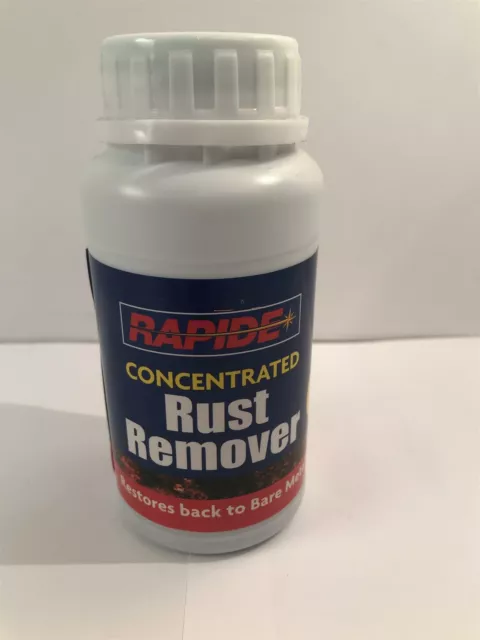 Rapide Concentrated Rust Remover 200ml Dilute With Water Makes Up To 2L