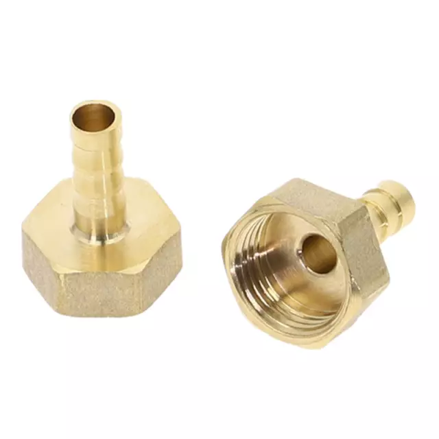 Brass Pipe Fitting 4mm-19mm Hose Barb Tail to 1/8" 1/4" 1/2" 3/8" BSPT Female