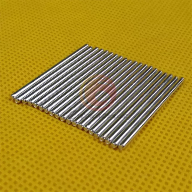 Neuf 50Pcs 40mm x 2mm Jouet RC Voiture Modèle Pièce Métal Rond Tiges Axes