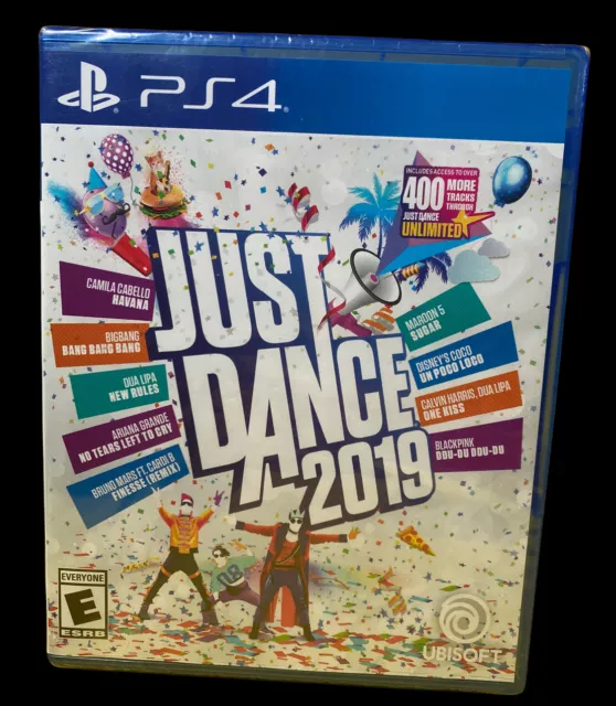PlayStation 4 Just Dance Video Game Disk 2019