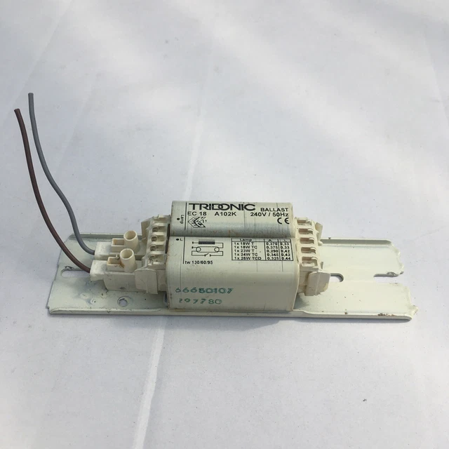 Tridonic EC18 A102K 240 V soffocamento zavorra magnetico per luce fluorescente 18 W - 26 W