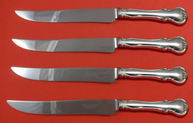 French Provincial by Towle Sterling Silver Steak Knife Set Texas Sized Custom