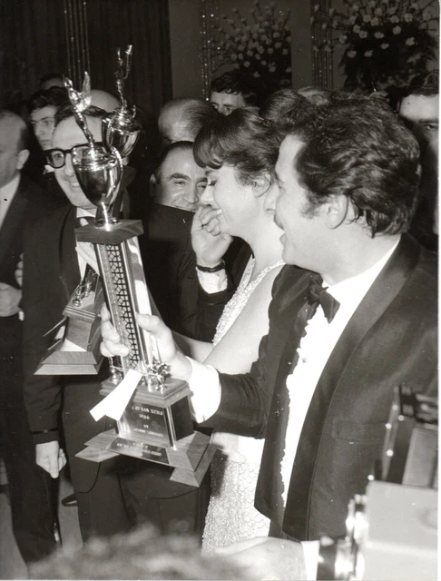 FOTO ORIGINALE DI Scena Festival Di Sanremo 1966 D. Modugno G