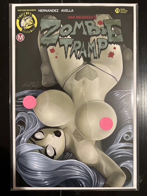 Zombie Tramp #73 McComb Risque Variant (Action Lab 2015) VF Dan Mendoza