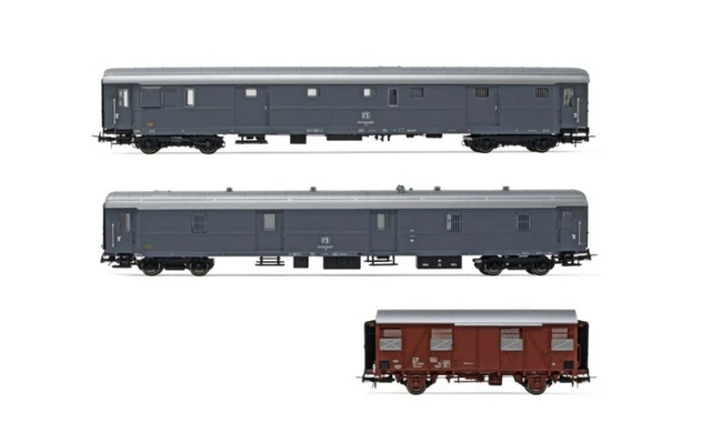 VEHICLES TRAIN RAILWAY Modeling Rivarossi FS SET £174.94 - PicClick UK