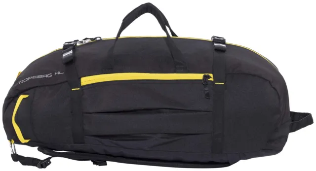 Salewa ropebag XL – Sac à Dos, Noir (Jaune), Taille Unique (30 L)