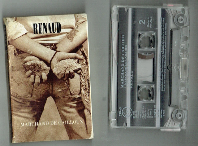 RENAUD - MARCHAND de cailloux cassette audio single EUR 40,00 - PicClick FR