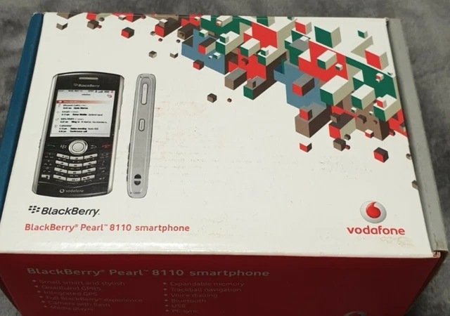 Blackberry 8110 Pearl - Smartphone libre (pantalla de 2,2